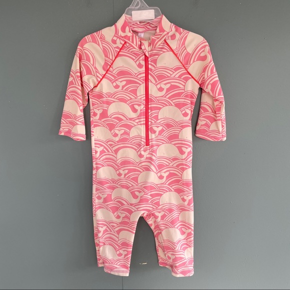 Baby Boden 2-3 y/o zip up UPF 40 surf swim suit